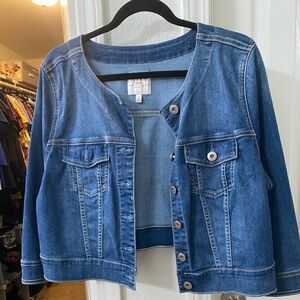 Torrid denim jacket size 2
